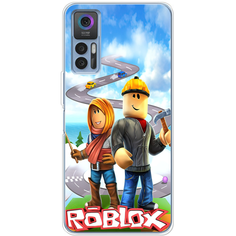 Чехол BoxFace TCL 30 Roblox Білдерман