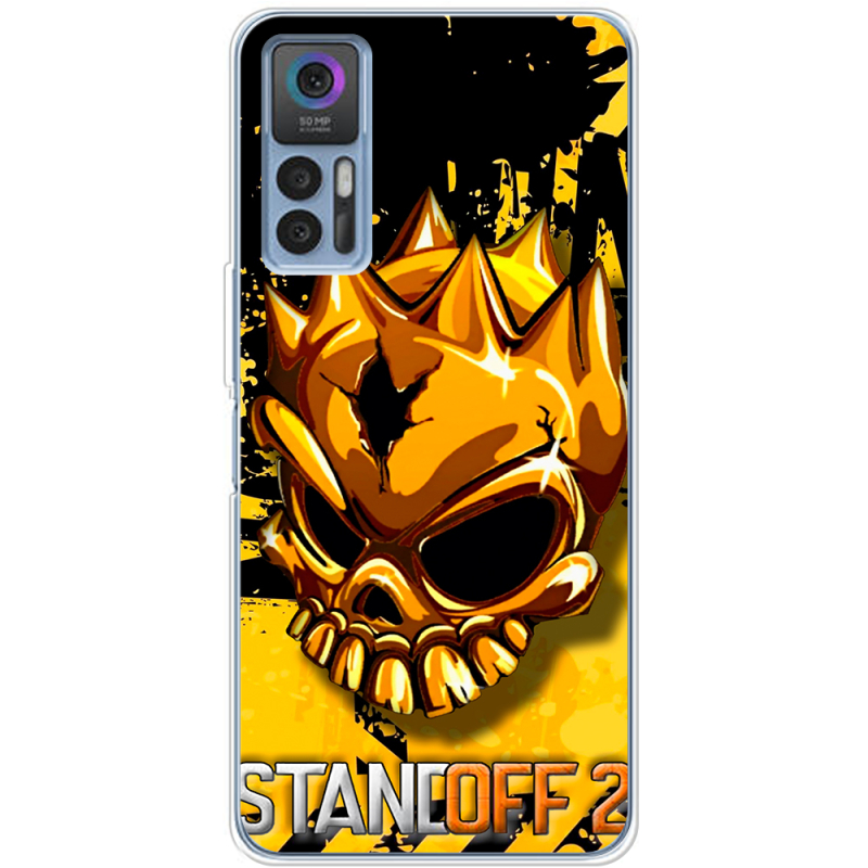 Чехол BoxFace TCL 30 StandOff 2 gold