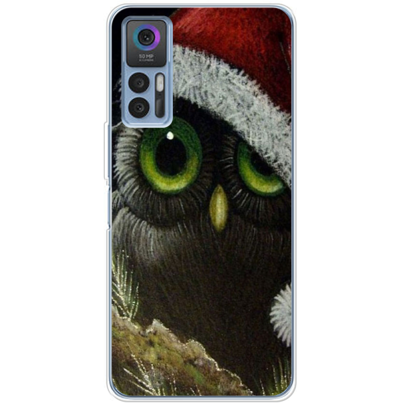 Чехол BoxFace TCL 30 Christmas Owl