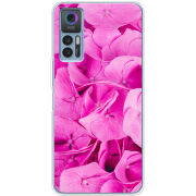 Чехол BoxFace TCL 30 Pink Flowers