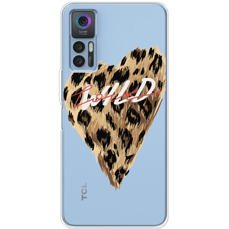 Прозрачный чехол BoxFace TCL 30 Wild Love