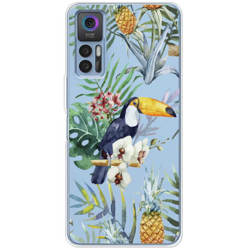 Прозрачный чехол BoxFace TCL 30 Tucan