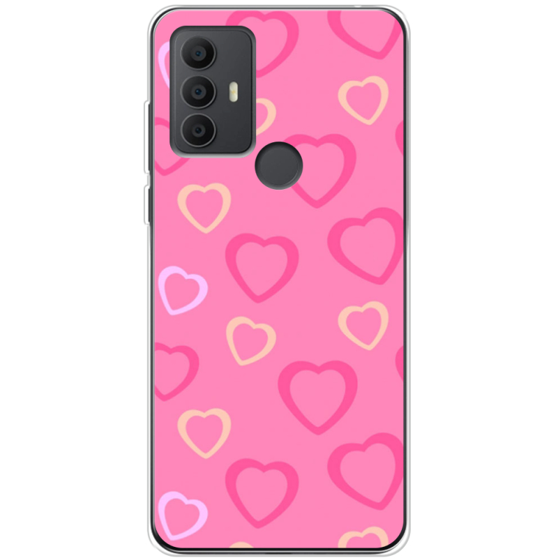 Чехол BoxFace TCL 306 Sugar Hearts