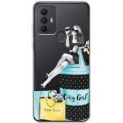 Прозрачный чехол BoxFace TCL 306 City Girl