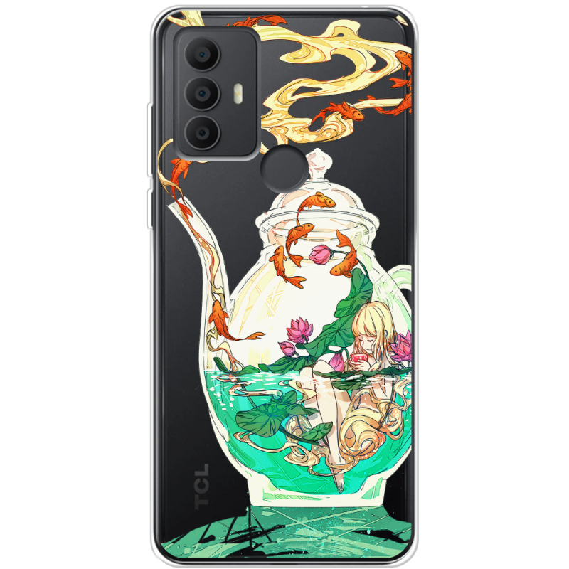 Прозрачный чехол BoxFace TCL 306 Kettle