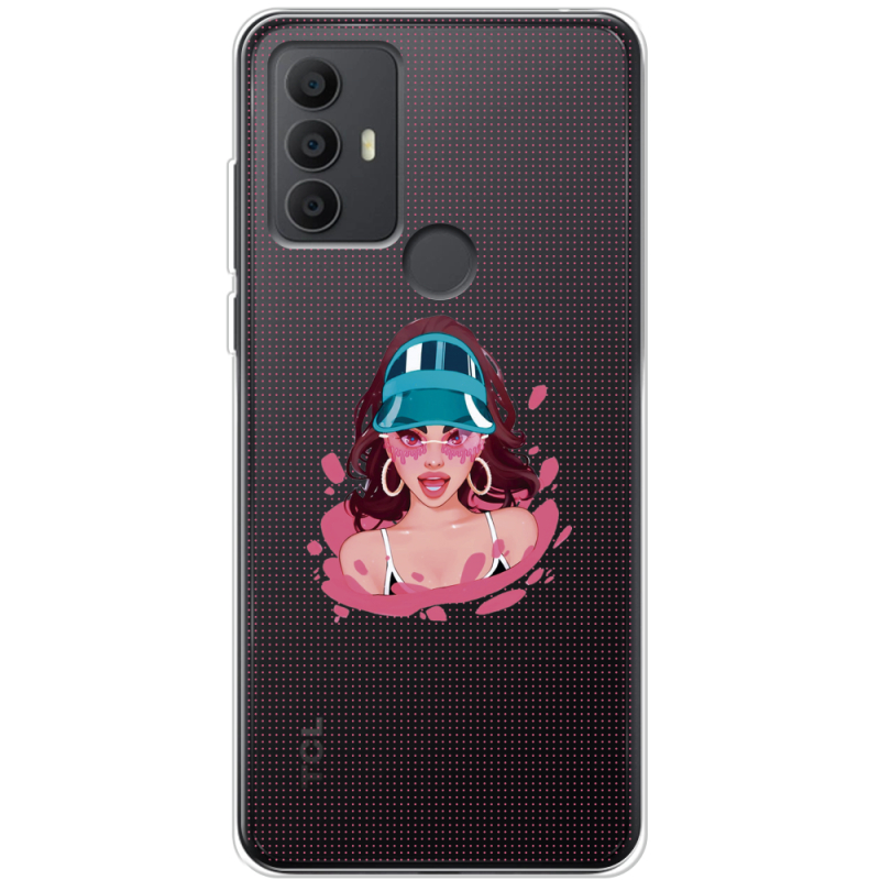 Прозрачный чехол BoxFace TCL 306 Selena Gomez