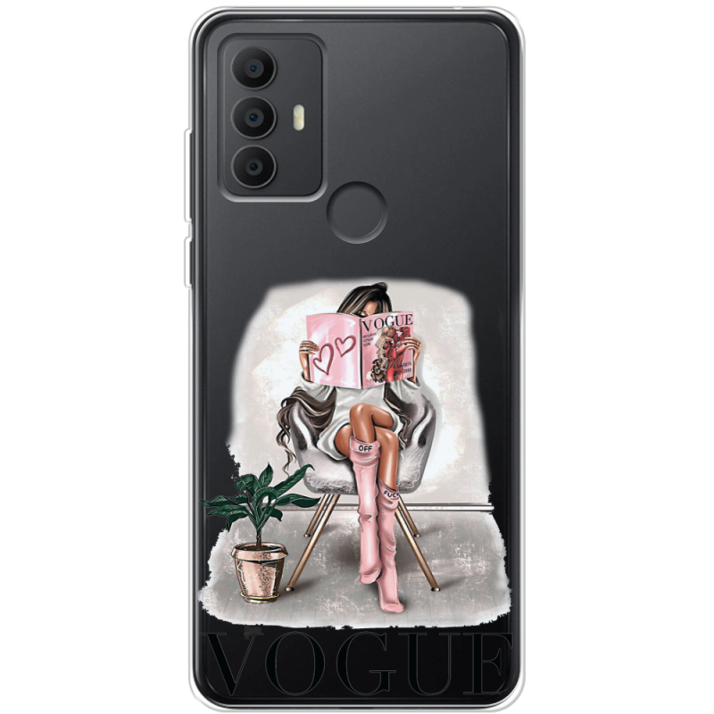 Прозрачный чехол BoxFace TCL 306 VOGUE