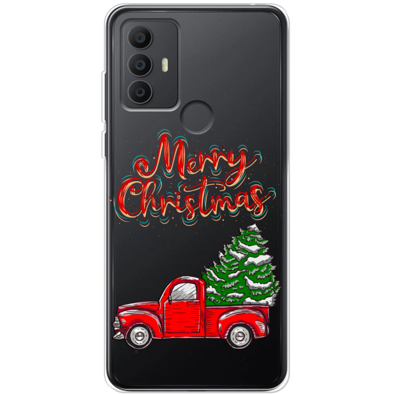 Прозрачный чехол BoxFace TCL 306 Holiday Car