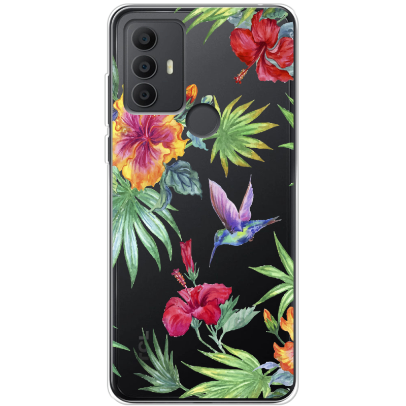 Прозрачный чехол BoxFace TCL 306 Tropical