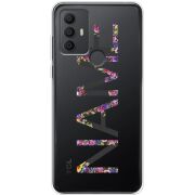 Прозрачный чехол BoxFace TCL 306 Именной