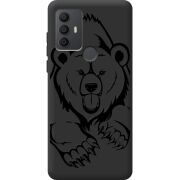 Черный чехол BoxFace TCL 306 Grizzly Bear