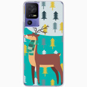 Чехол BoxFace TCL 40 SE Foresty Deer