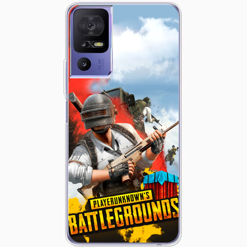 Чехол BoxFace TCL 40 SE PLAYERUNKNOWN'S BATTLEGROUNDS