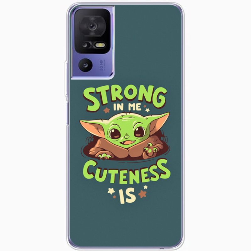 Чехол BoxFace TCL 40 SE Strong in me Cuteness is