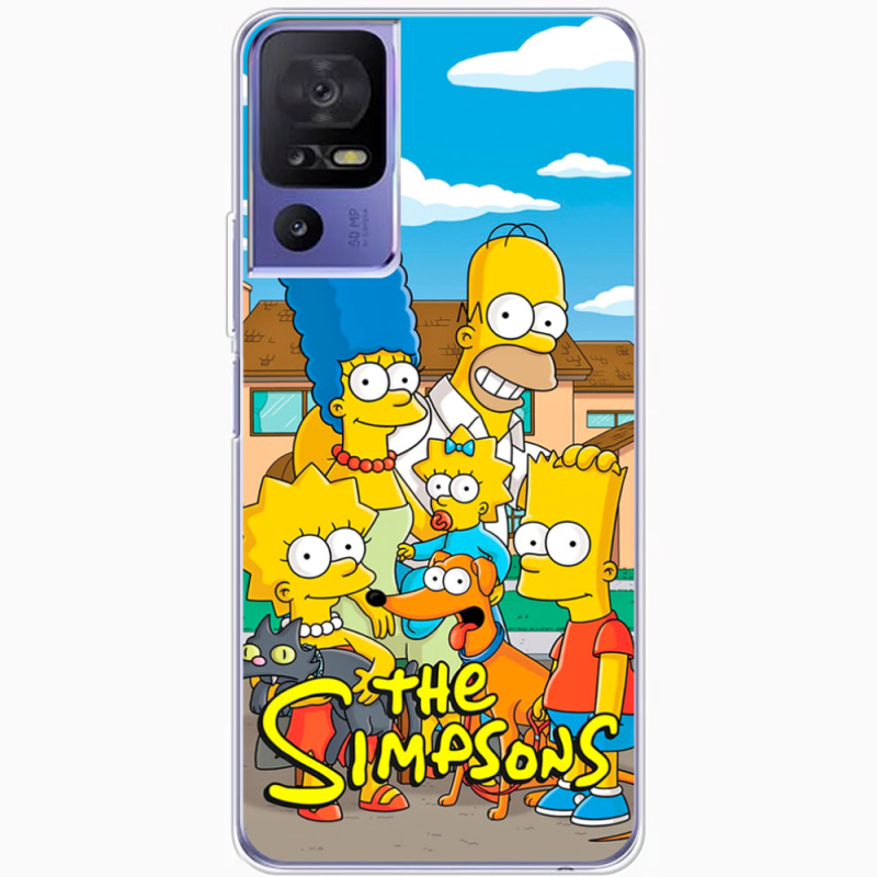 Чехол BoxFace TCL 40 SE The Simpsons