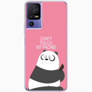 Чехол BoxFace TCL 40 SE Dont Touch My Phone Panda