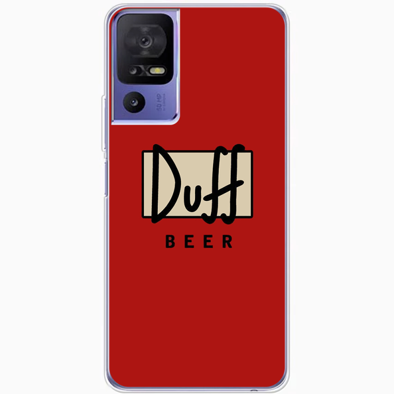 Чехол BoxFace TCL 40 SE Duff beer