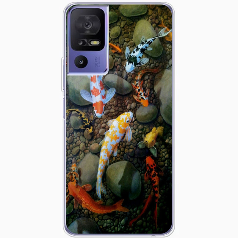 Чехол BoxFace TCL 40 SE Underwater Koi