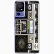 Чехол BoxFace TCL 40 SE Old Boombox