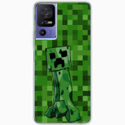 Чехол BoxFace TCL 40 SE Minecraft Creeper