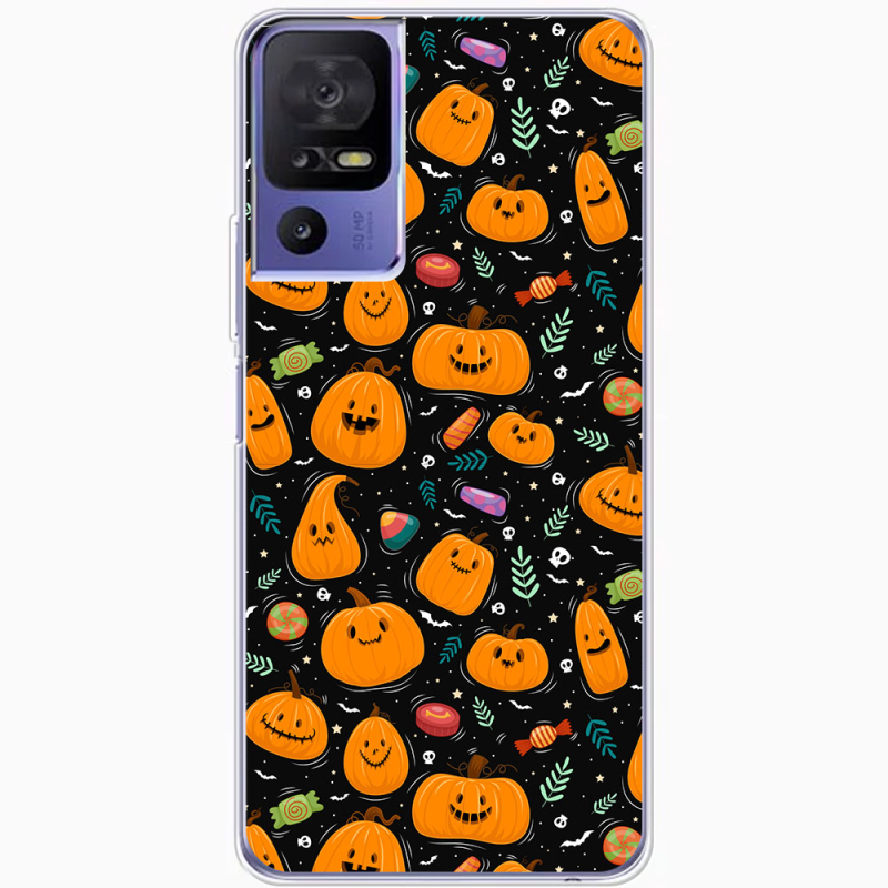 Чехол BoxFace TCL 40 SE Cute Halloween