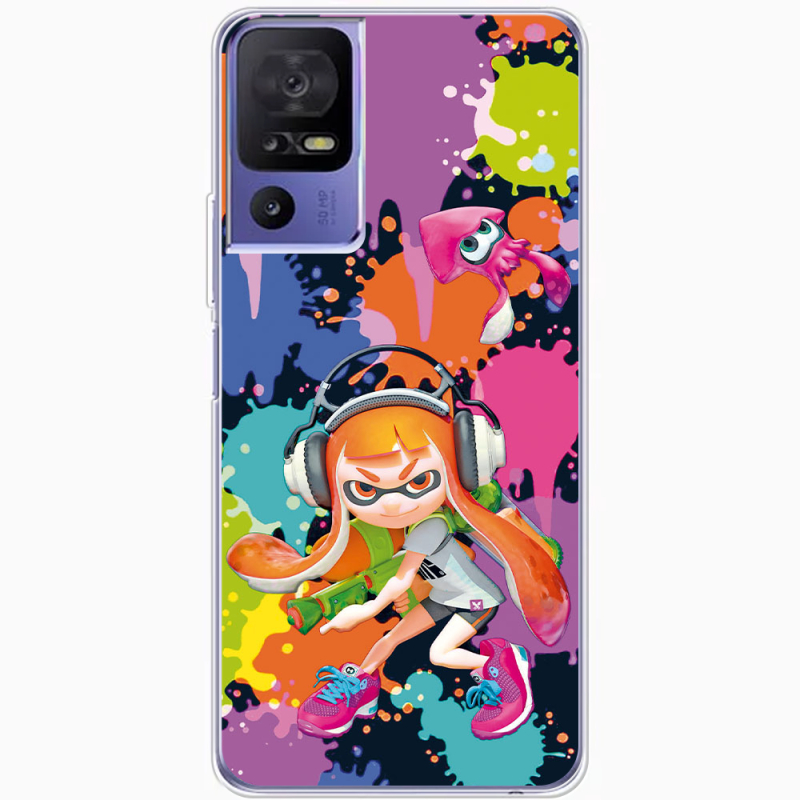 Чехол BoxFace TCL 40 SE Splatoon Inklings