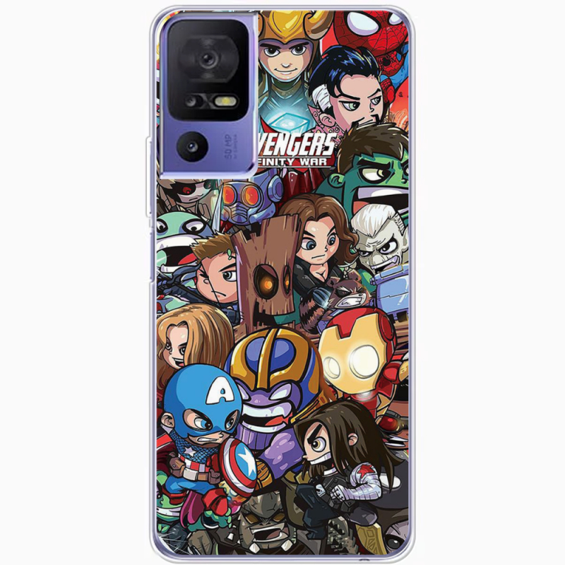 Чехол BoxFace TCL 40 SE Avengers Infinity War