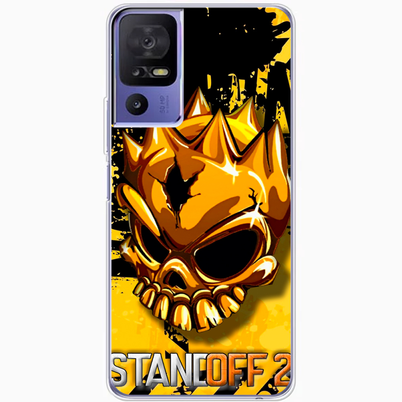 Чехол BoxFace TCL 40 SE StandOff 2 gold