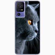 Чехол BoxFace TCL 40 SE English cat