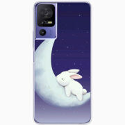 Чехол BoxFace TCL 40 SE Moon Bunny