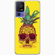 Чехол BoxFace TCL 40 SE Pineapple Skull