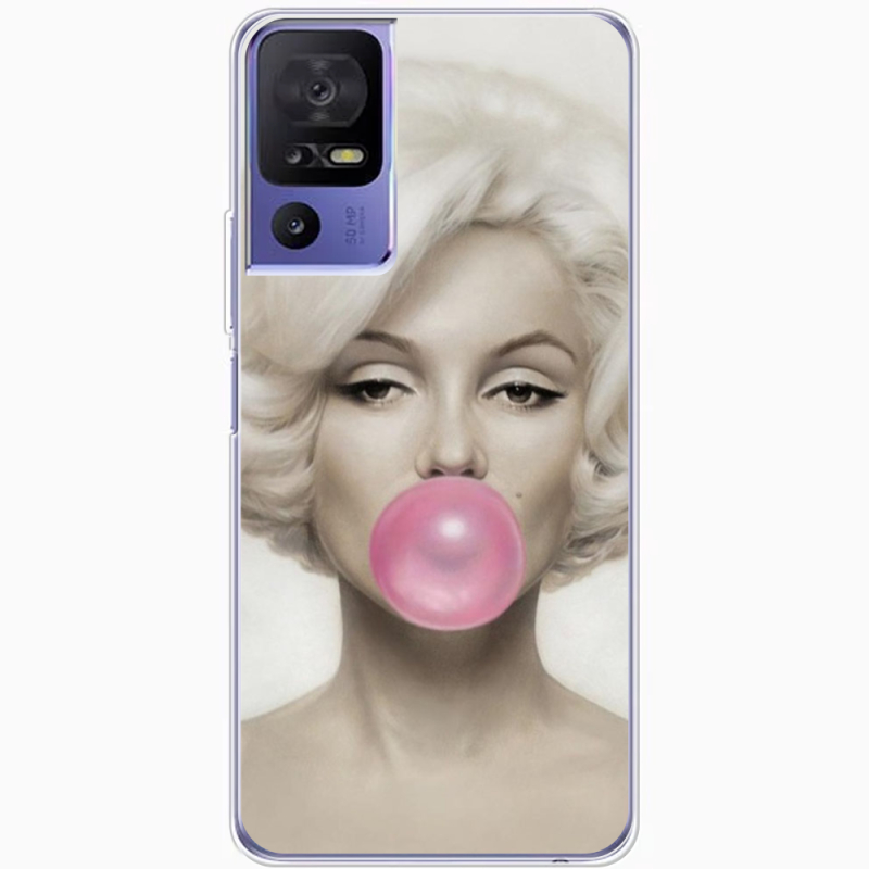 Чехол BoxFace TCL 40 SE Marilyn Monroe Bubble Gum