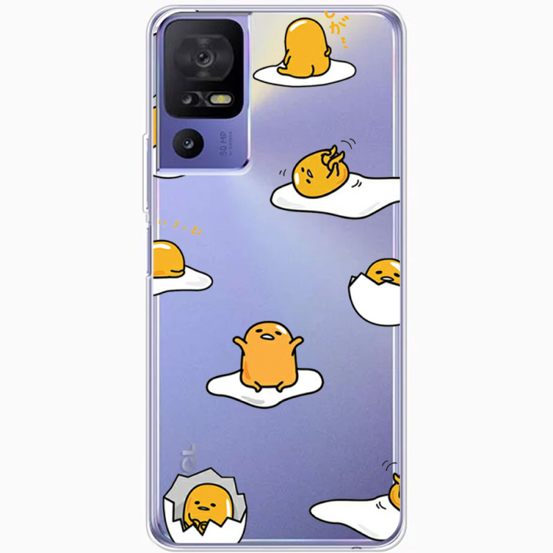 Прозрачный чехол BoxFace TCL 40 SE Gudetama