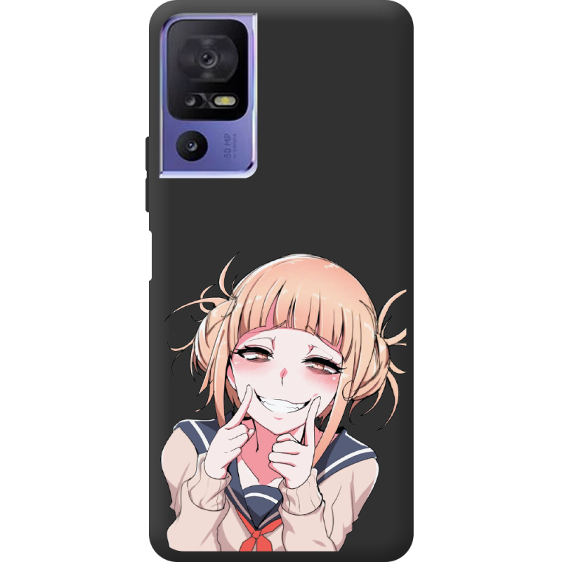 Черный чехол BoxFace TCL 40 SE Himiko Toga Smile