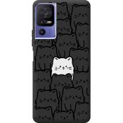 Черный чехол BoxFace TCL 40 SE 