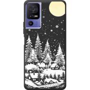 Черный чехол BoxFace TCL 40 SE 