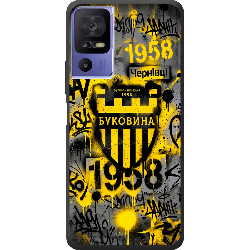 Черный чехол BoxFace TCL 40 SE 