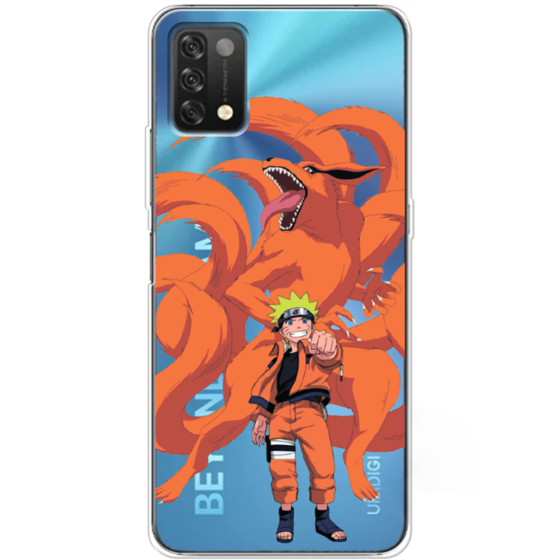 Прозрачный чехол BoxFace Umidigi A11 Naruto and Kurama