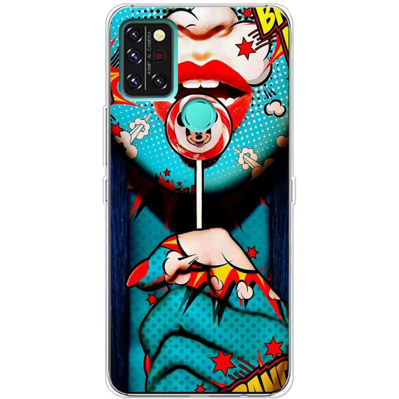 Чехол BoxFace Umidigi A9 Pro Girl Pop Art