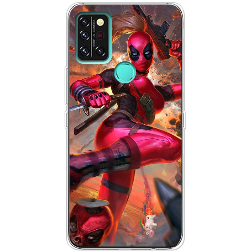 Чехол BoxFace Umidigi A9 Pro Woman Deadpool