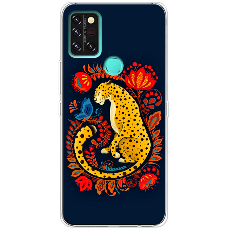 Чехол BoxFace Umidigi A9 Pro Petrykivka Leopard