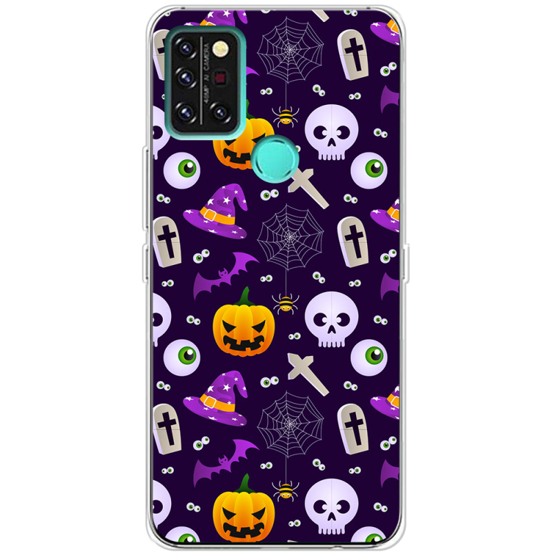 Чехол BoxFace Umidigi A9 Pro Halloween Purple Mood