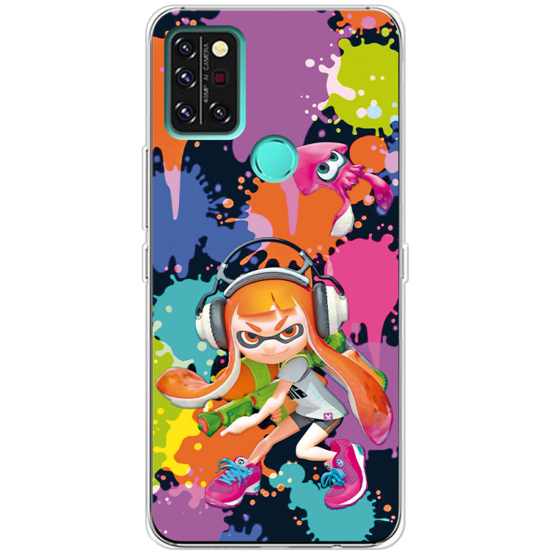 Чехол BoxFace Umidigi A9 Pro Splatoon Inklings