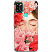 Чехол BoxFace Umidigi A9 Pro Girl in Flowers