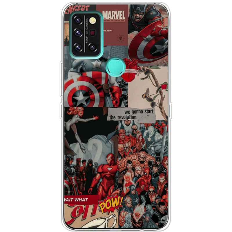 Чехол BoxFace Umidigi A9 Pro Marvel Avengers