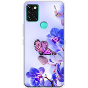 Чехол BoxFace Umidigi A9 Pro Orchids and Butterflies