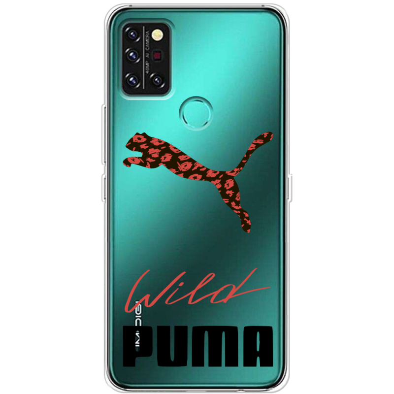 Прозрачный чехол BoxFace Umidigi A9 Pro Wild Cat