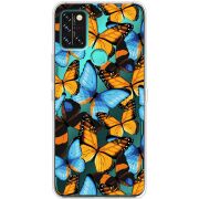 Прозрачный чехол BoxFace Umidigi A9 Pro Butterfly Morpho