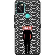 Черный чехол BoxFace Umidigi A9 Pro Man Pattern