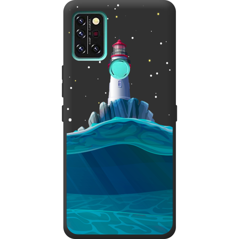 Черный чехол BoxFace Umidigi A9 Pro Lighthouse